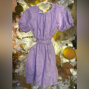 ZARA girls dress Brand New Size 6 Purple